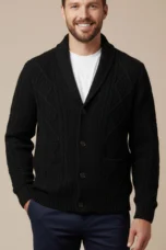 Yves | 100% Cashmere Button Cardigan