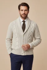 Zacharie | 100% Merino Button Cardigan