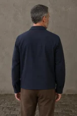 Tailored Fit Harrington Zip Jacket - back
