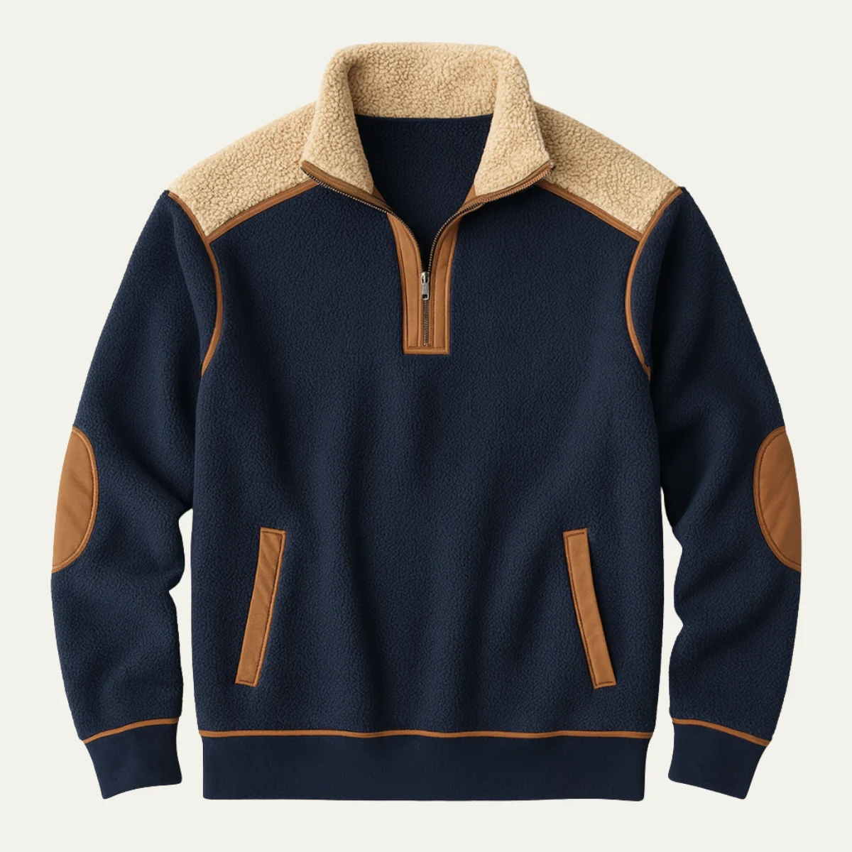 Anaclet | Sherpa Half Zip Fleece