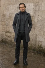 Wool Blend Double Layer Coat - voorkant open
