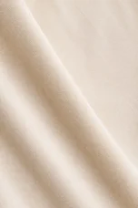Wrap Front Wide Leg Jumpsuit fabric close-up