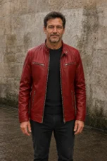 Zip Front Biker Jacket - hero open